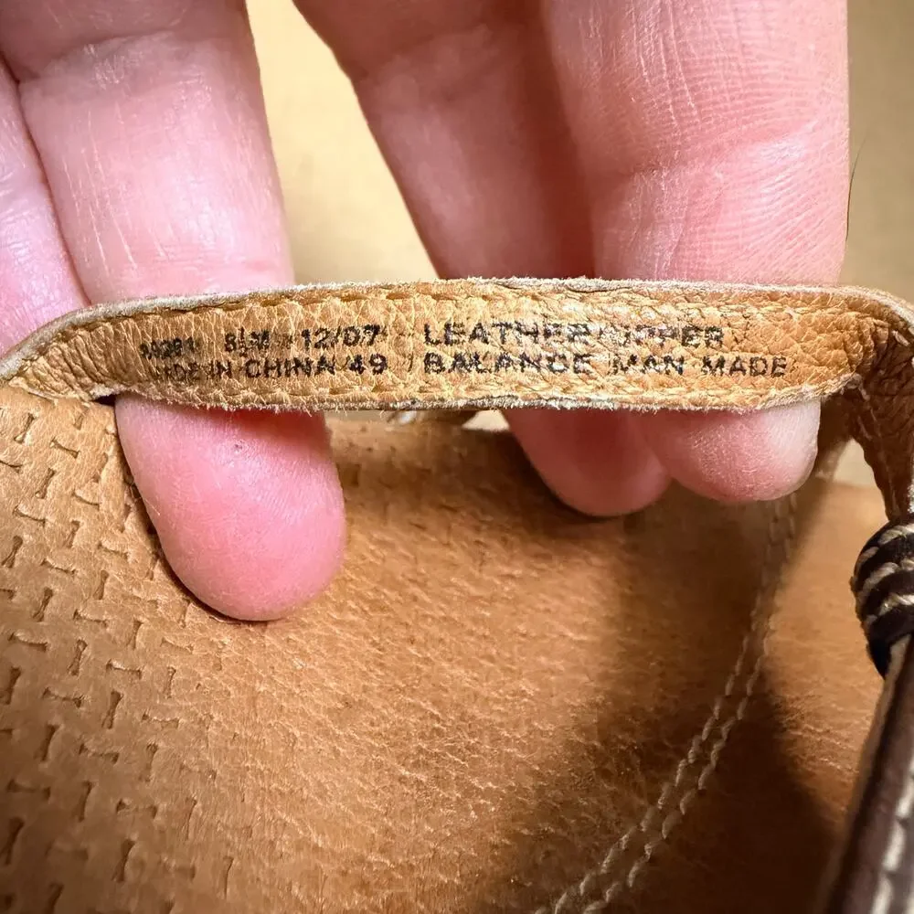 Clarks Artisan Womens 8.5 Wedge Espadrille Sandals Leather Ankle Strap Comfort